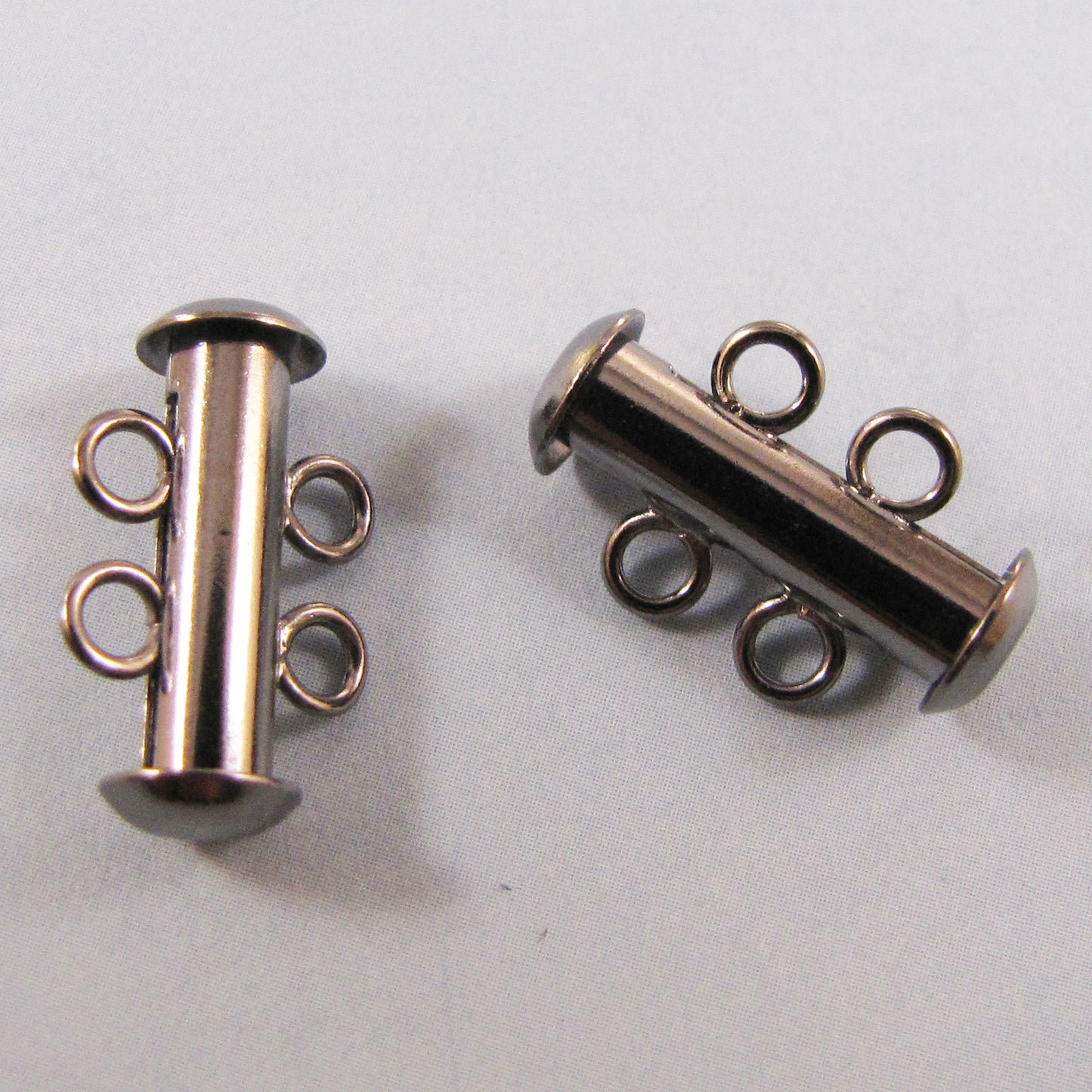 Slide Clasp 2-Hole - (package of 2) - choose color