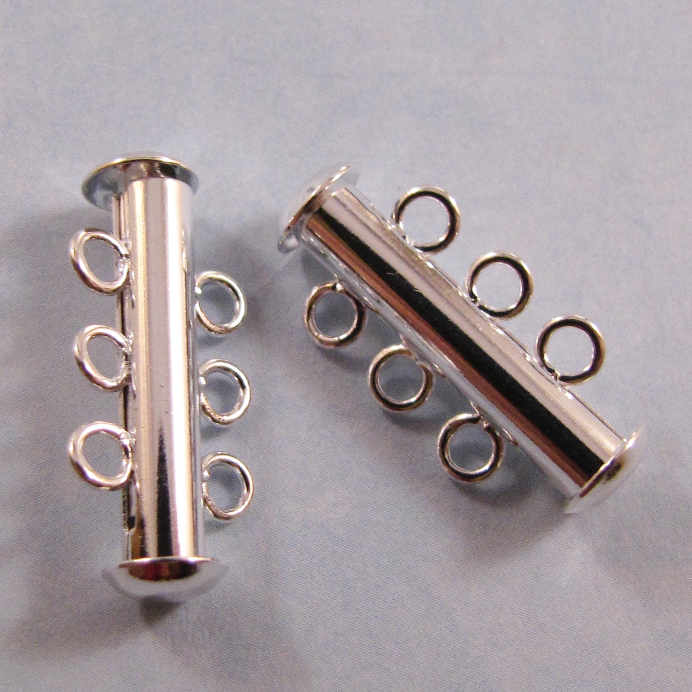 Slide Clasp 3-Hole - 1 Piece - Choose Color