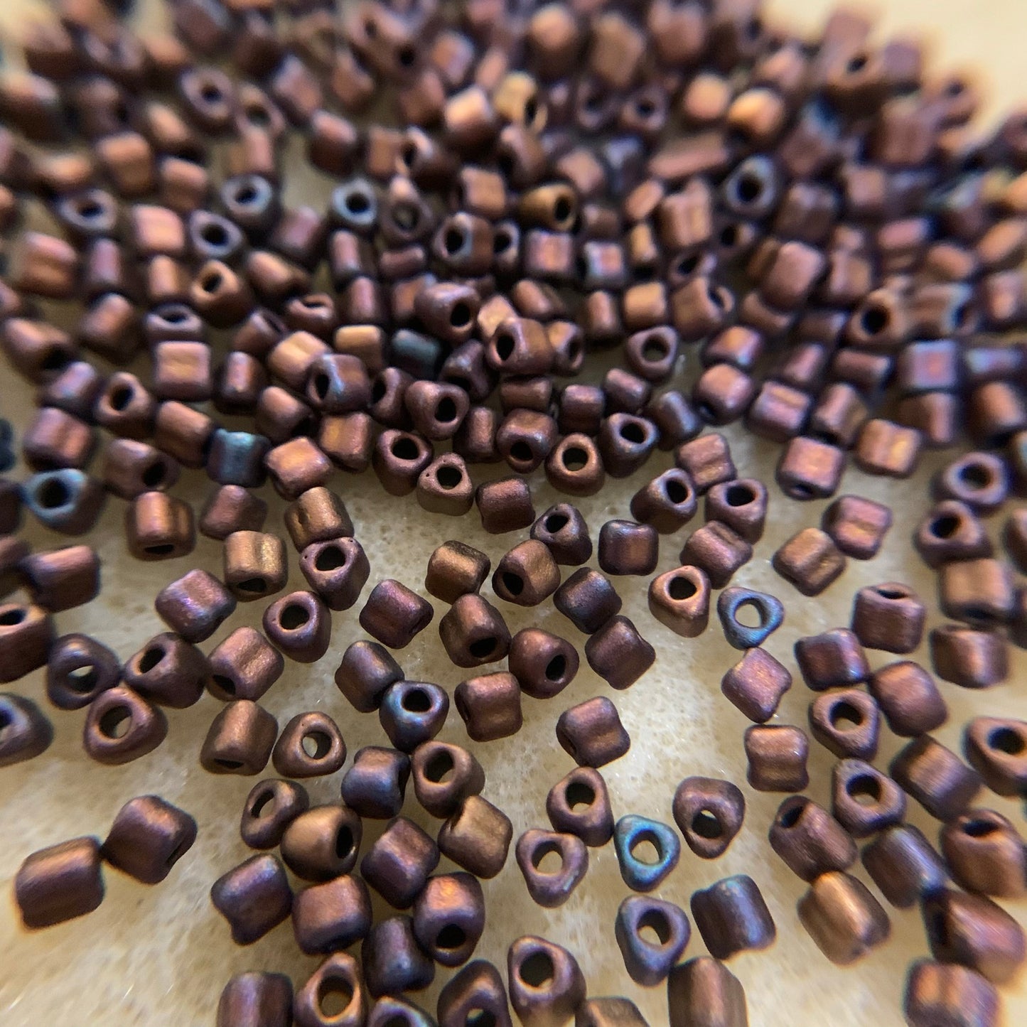 Miyuki Triangle Beads 8/0 (select color)