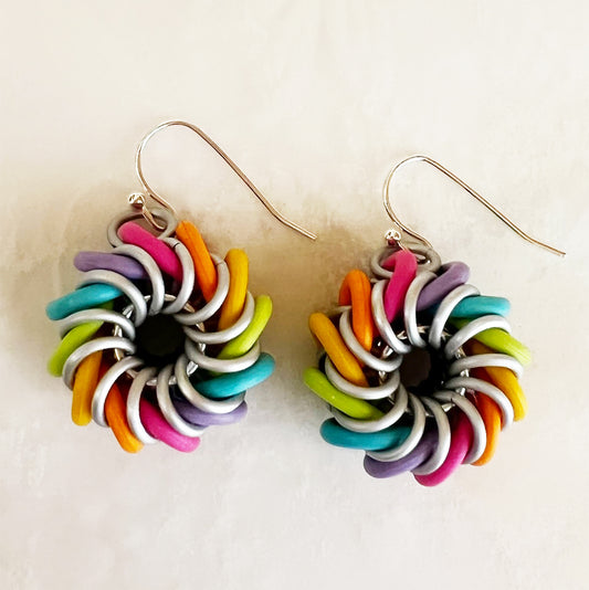 Whirly Bird Earrings Kit & FREE Video Tropical Rainbow