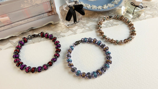 Barrel & Keg Weave Bracelets