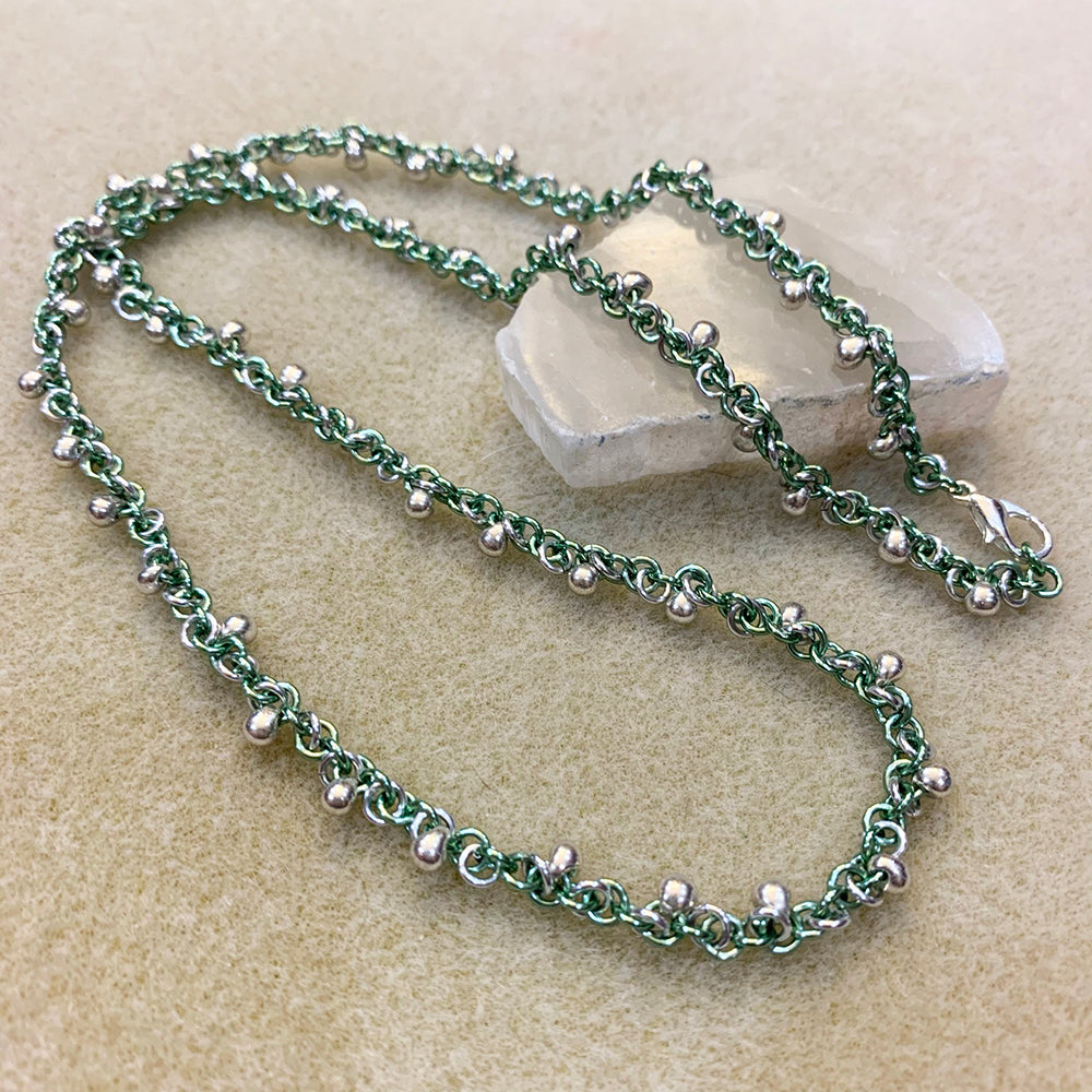 Raindrop Chain Necklace - PDF Tutorial & Video Class