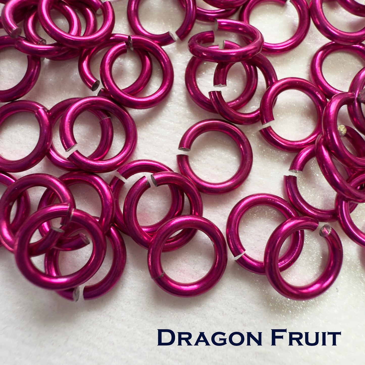 Jump Rings AA 18g 9/32" (SWG) ID: 7.6mm - Choose color & quantity
