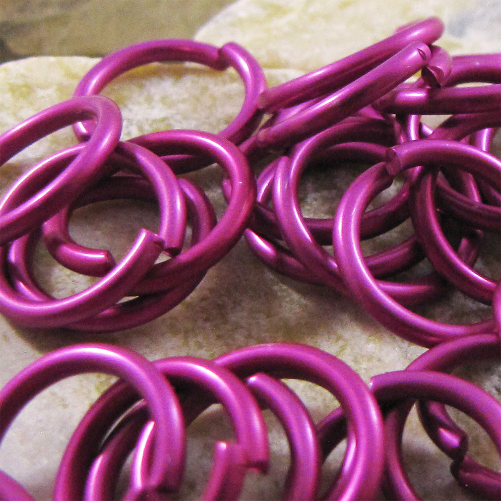 16g 5/16" Jump Rings (SWG) ID: 8.3mm - choose color - Package of 50