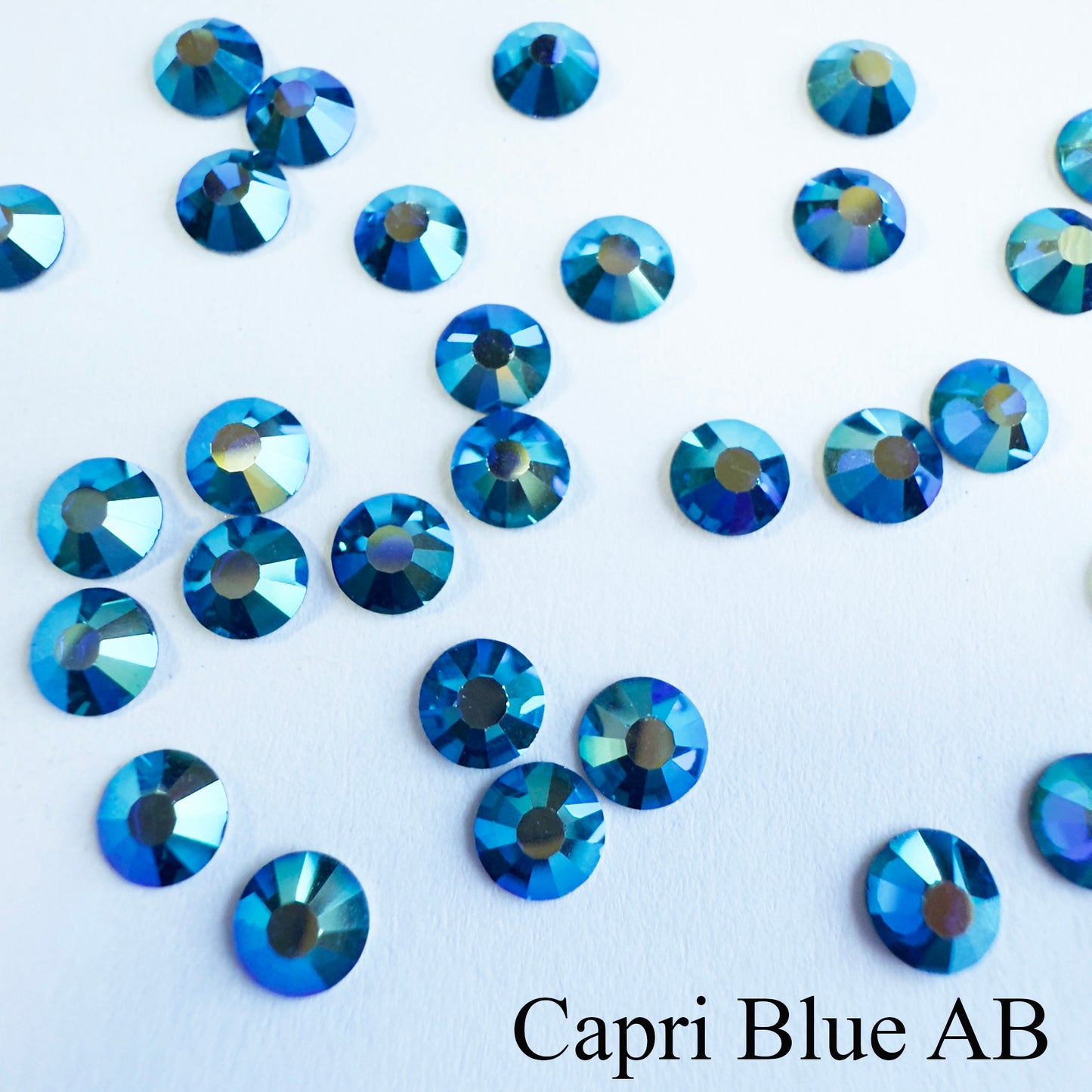 Set your own Preciosa Rose Montees AB Colors 16ss (3.8-4mm) - Pkg of 25 settings + 25 flat back Preciosa Rhinestones