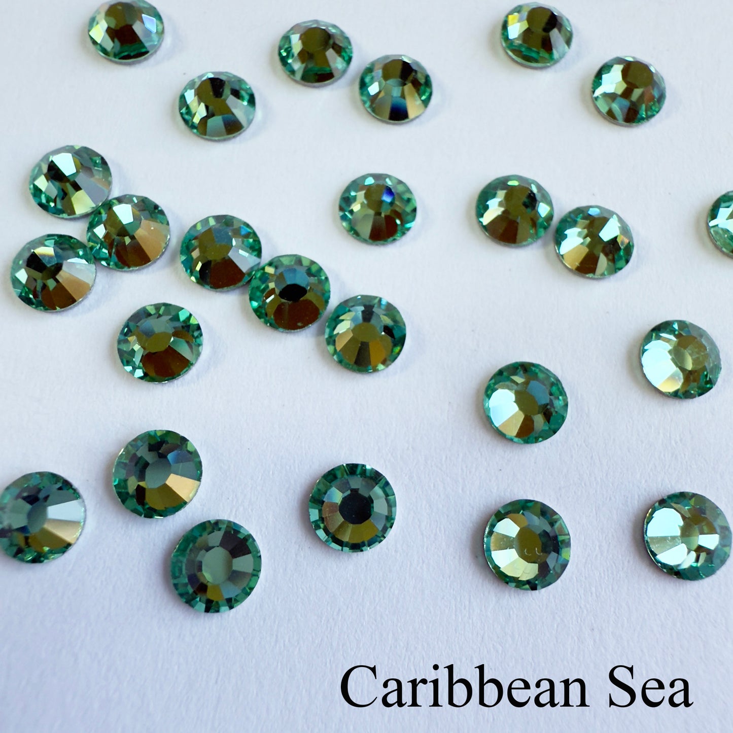 Set your own Preciosa Rose Montees Non AB Colors 16ss (3.8-4mm) - Pkg of 25 settings + 25 flat back Preciosa Rhinestones