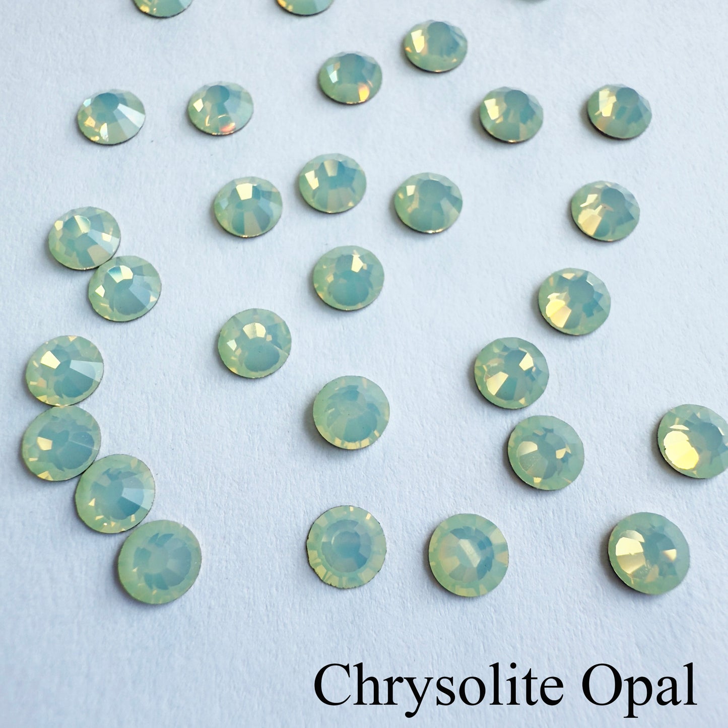 Set your own Preciosa Rose Montees Non AB Colors 16ss (3.8-4mm) - Pkg of 25 settings + 25 flat back Preciosa Rhinestones