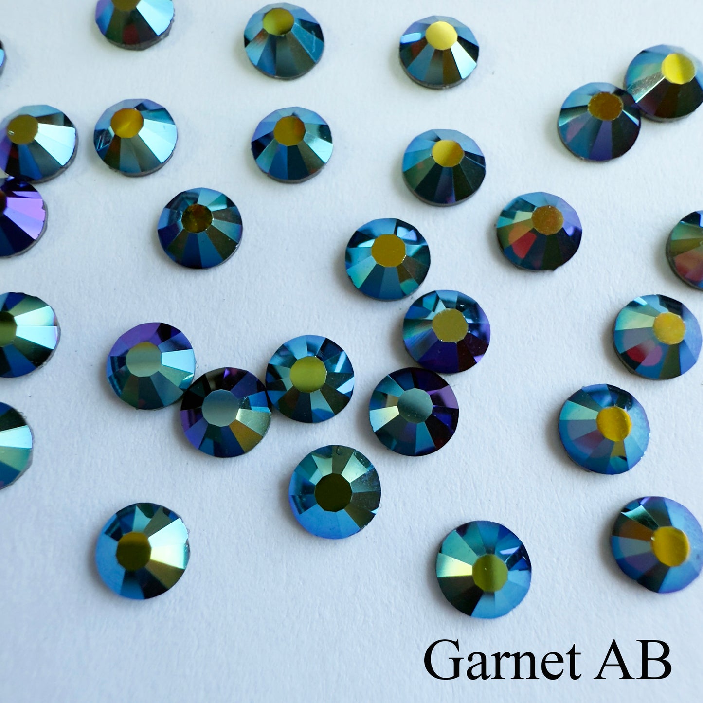 Set your own Preciosa Rose Montees AB Colors 16ss (3.8-4mm) - Pkg of 25 settings + 25 flat back Preciosa Rhinestones