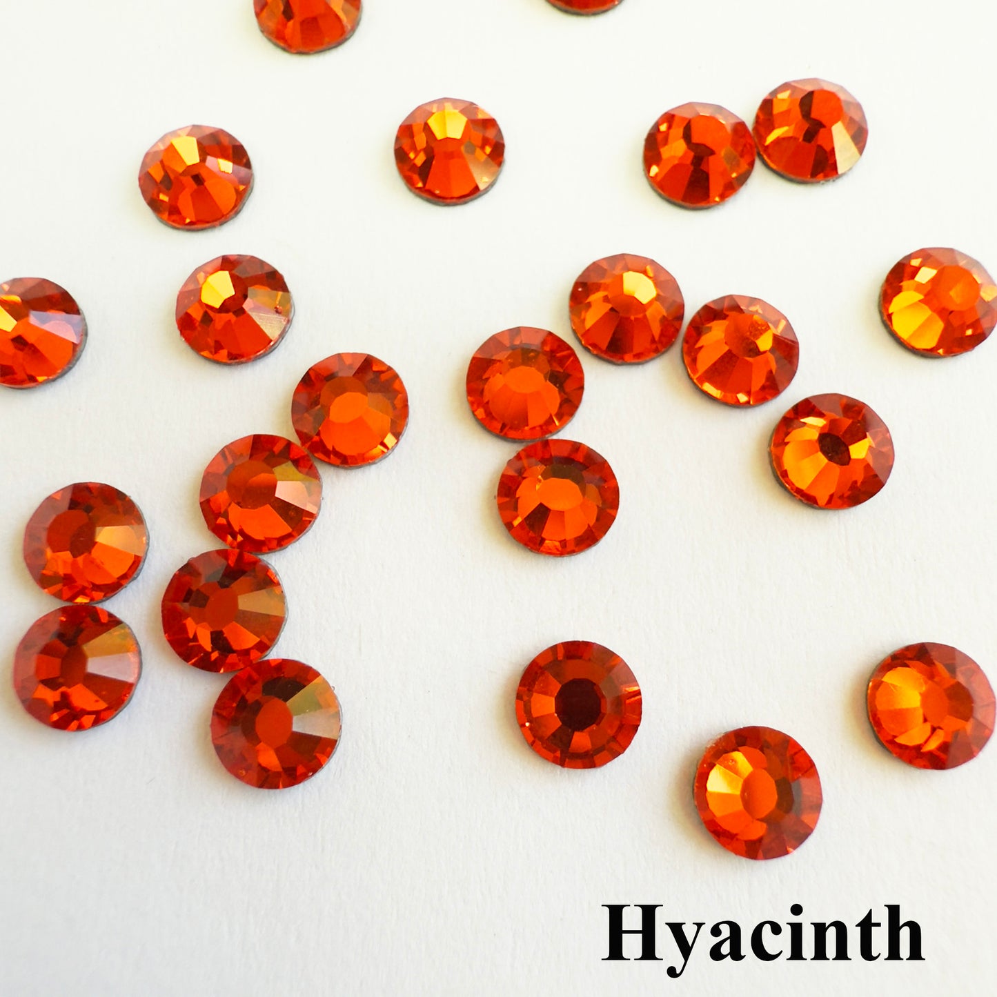 Set your own Preciosa Rose Montees Non AB Colors 16ss (3.8-4mm) - Pkg of 25 settings + 25 flat back Preciosa Rhinestones