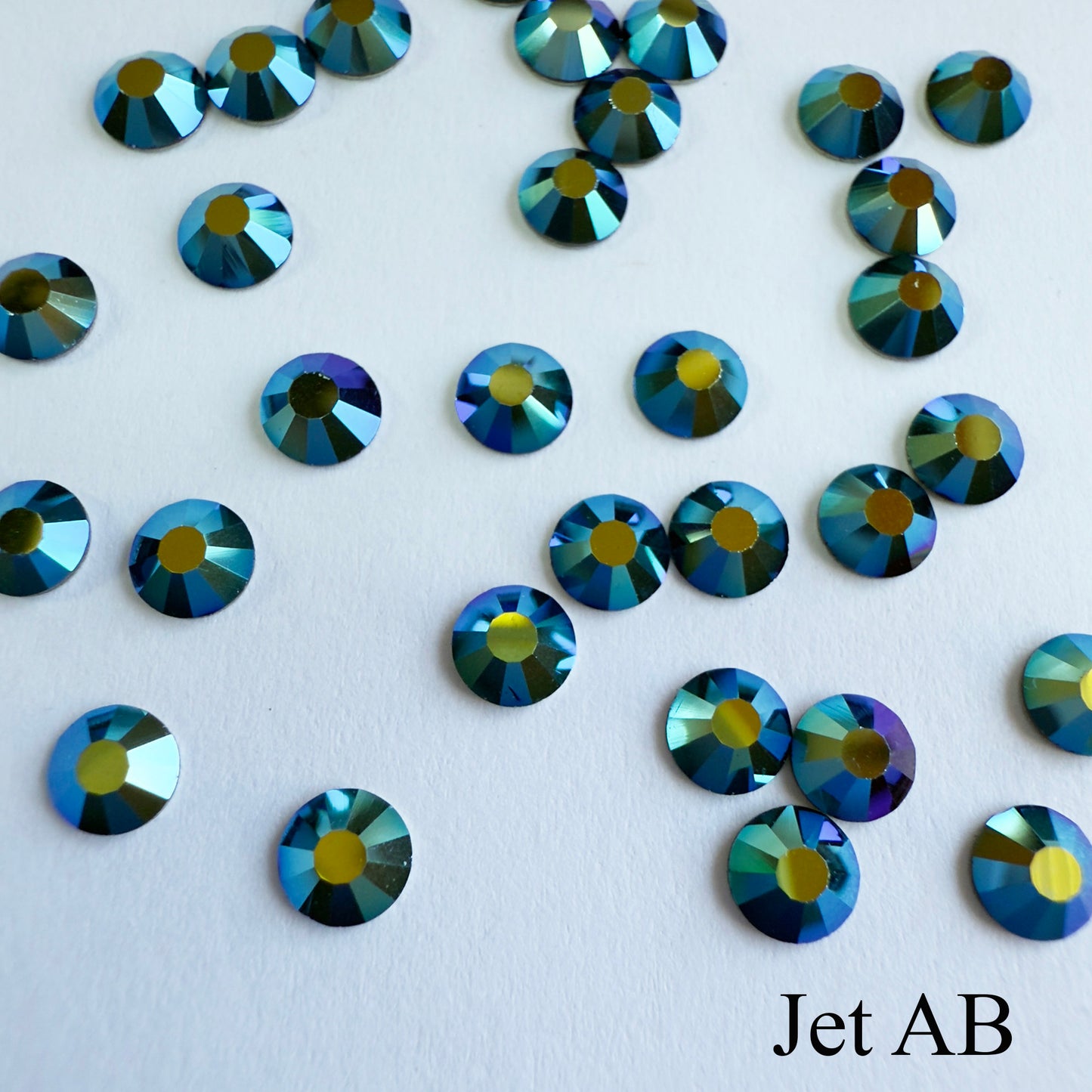 Set your own Preciosa Rose Montees AB Colors 16ss (3.8-4mm) - Pkg of 25 settings + 25 flat back Preciosa Rhinestones