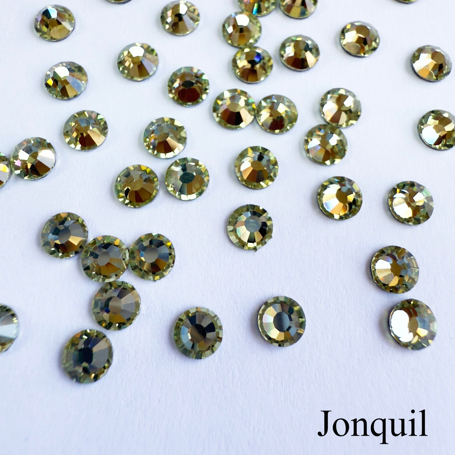 Set your own Preciosa Rose Montees Non AB Colors 16ss (3.8-4mm) - Pkg of 25 settings + 25 flat back Preciosa Rhinestones