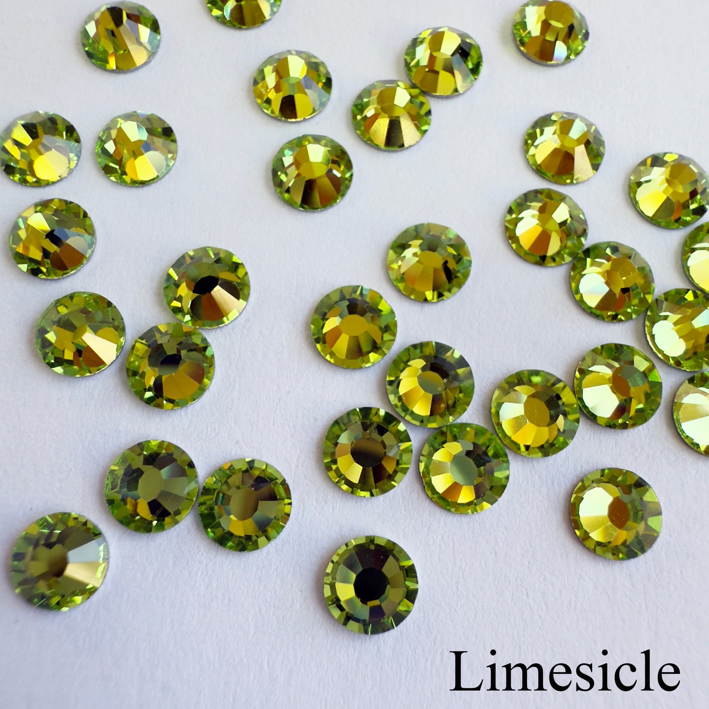 Set your own Preciosa Rose Montees Non AB Colors 16ss (3.8-4mm) - Pkg of 25 settings + 25 flat back Preciosa Rhinestones