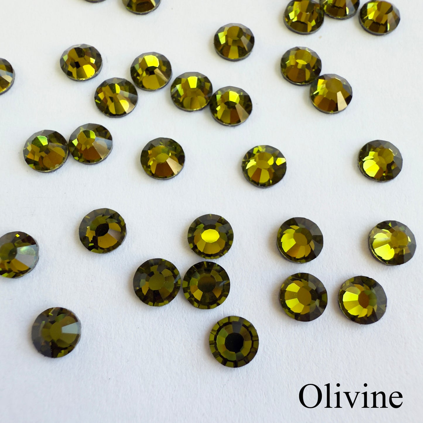 Set your own Preciosa Rose Montees Non AB Colors 16ss (3.8-4mm) - Pkg of 25 settings + 25 flat back Preciosa Rhinestones