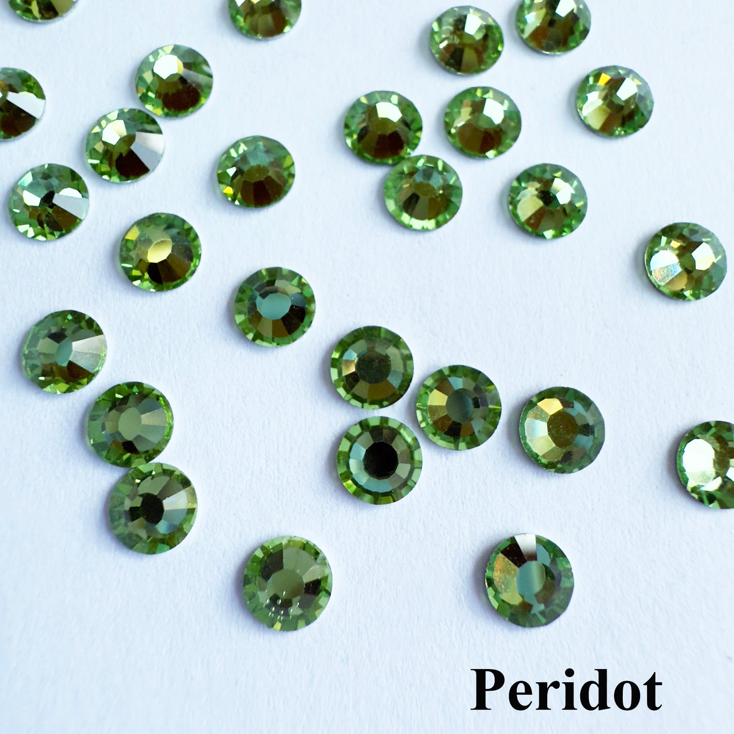 Set your own Preciosa Rose Montees Non AB Colors 16ss (3.8-4mm) - Pkg of 25 settings + 25 flat back Preciosa Rhinestones