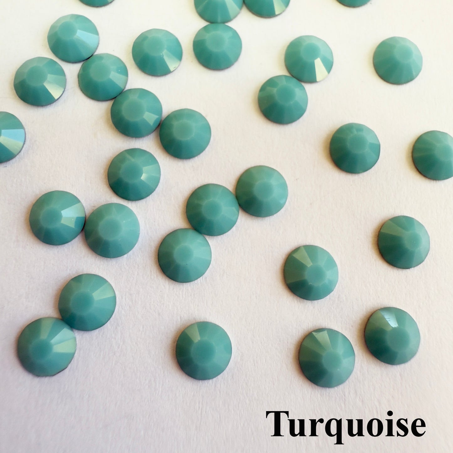 Set your own Preciosa Rose Montees Non AB Colors 16ss (3.8-4mm) - Pkg of 25 settings + 25 flat back Preciosa Rhinestones