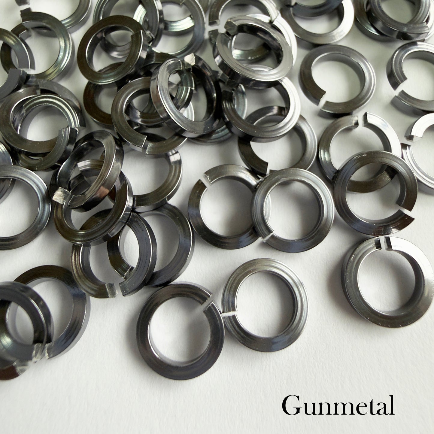 Jump Rings AA SQUARE 16g 5/16" (SWG) ID: 8.3mm - choose color - Package of 50