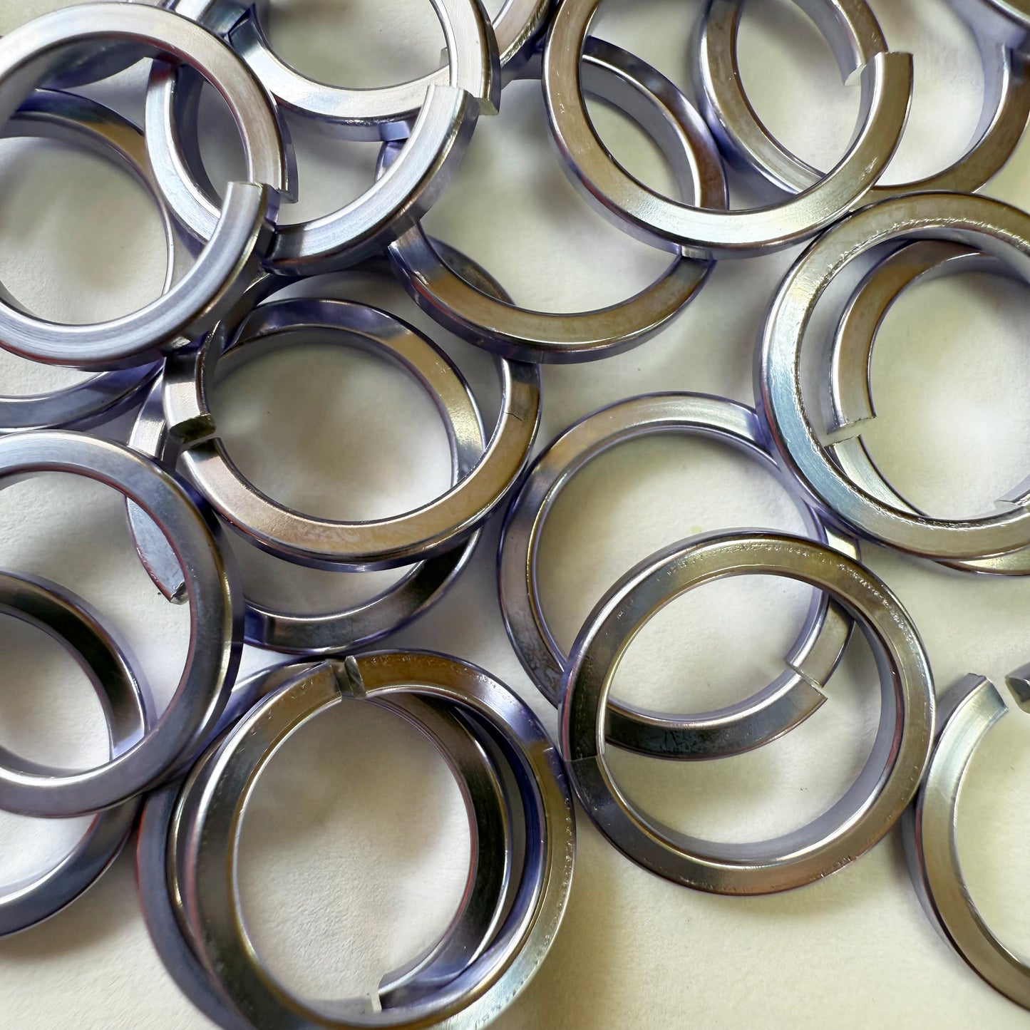 Square 16g 3/8" Jump Rings (SWG)