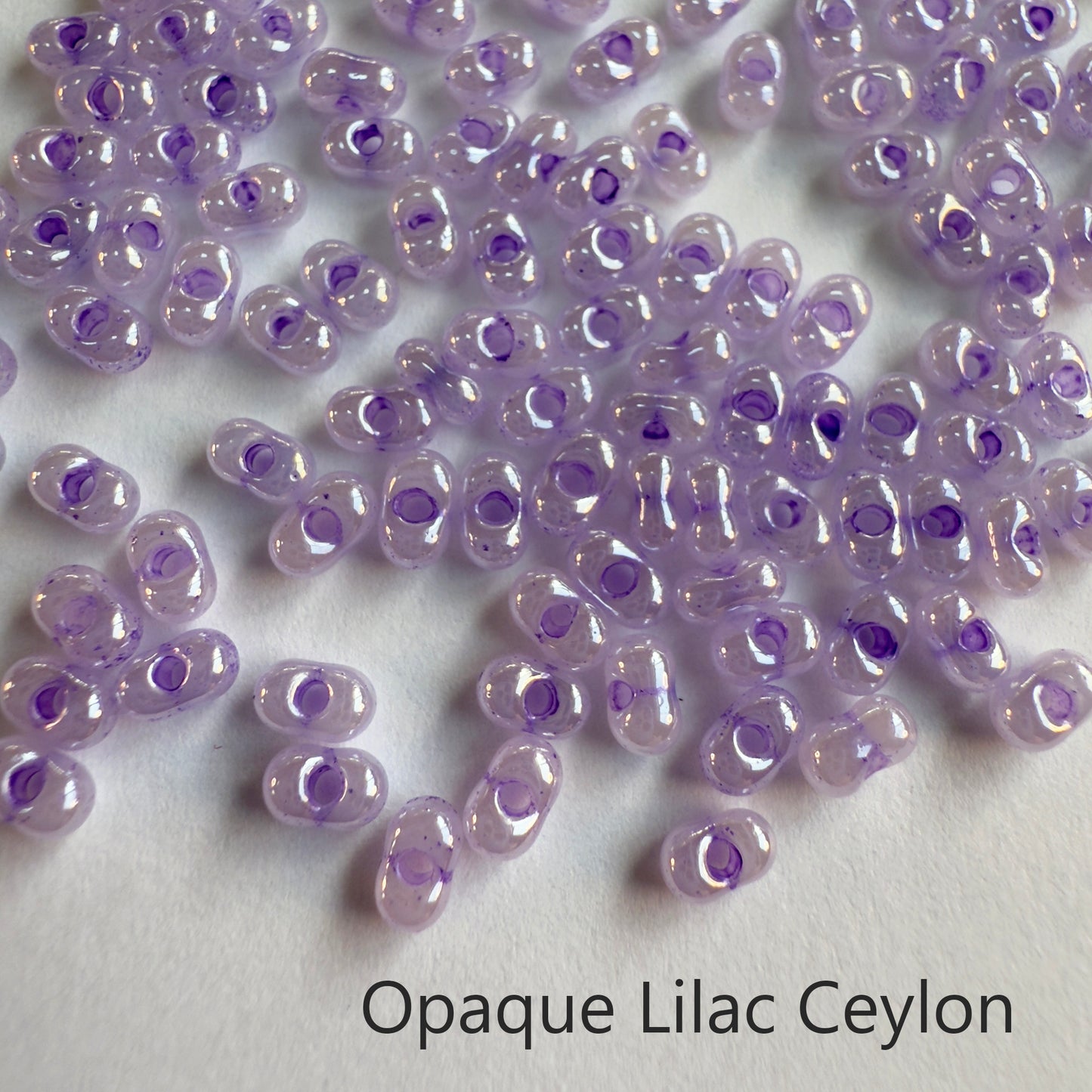 Matsuno Peanut Beads (10 grams) 2mm x 4mm glass seed beads - choose color