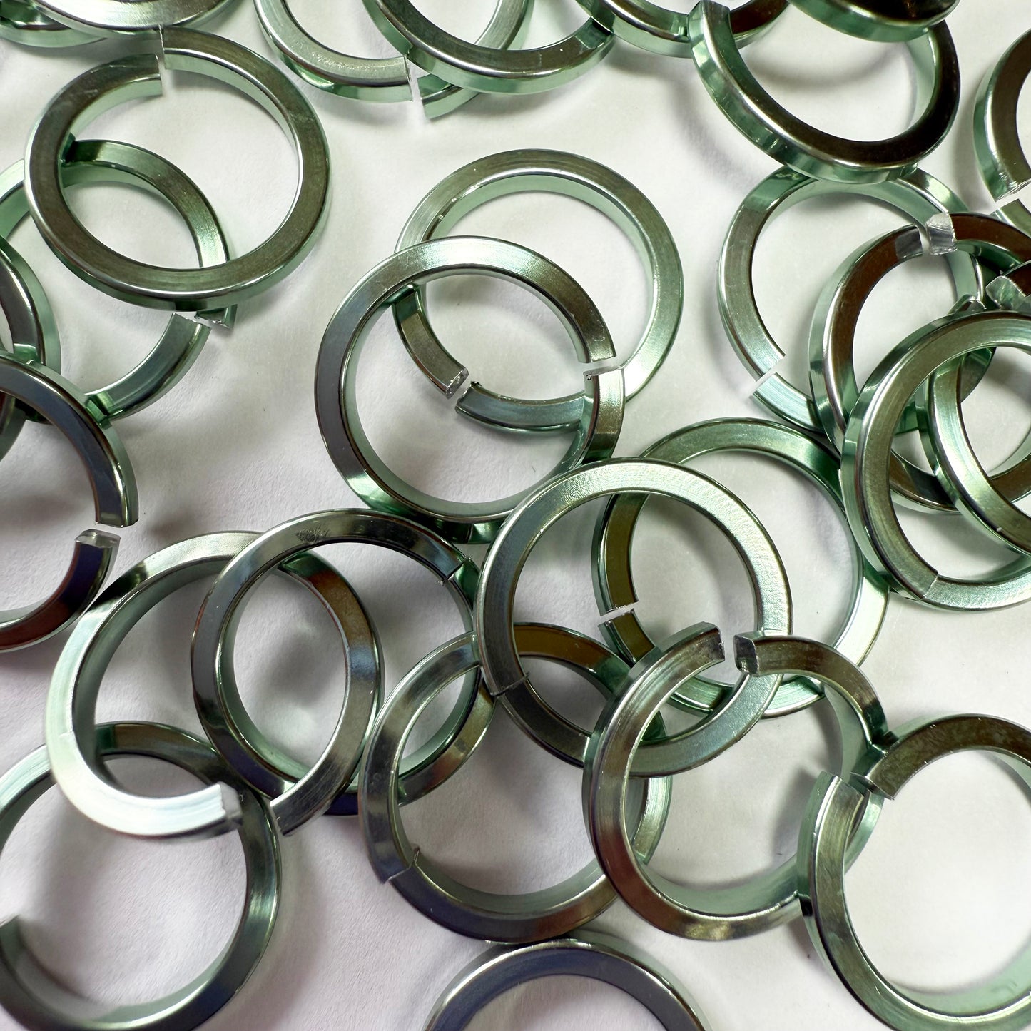 Square 16g 3/8" Jump Rings (SWG)