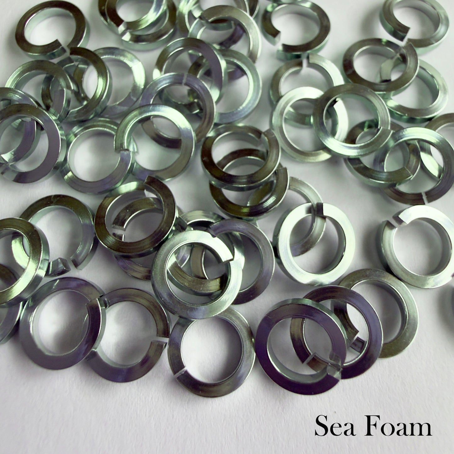 SQUARE 18g 1/4" Jump Rings - Choose color & quantity