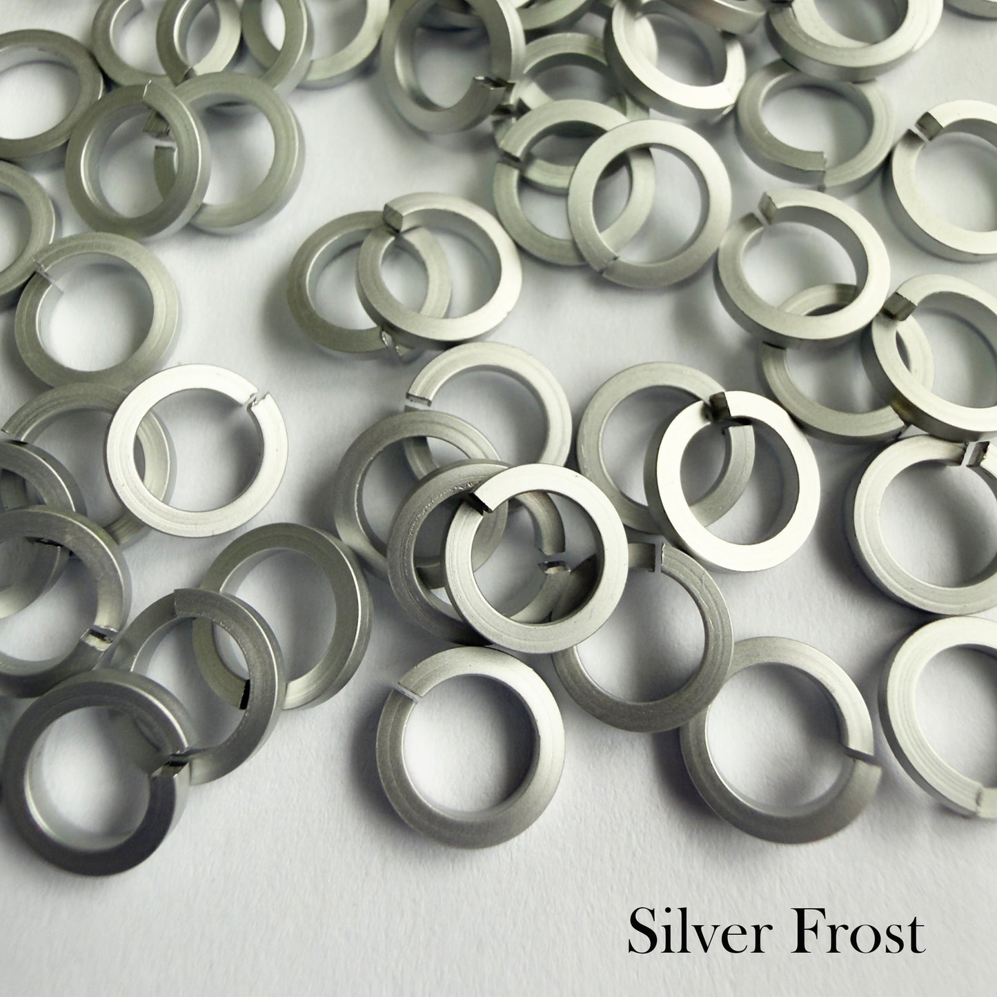 Jump Rings AA SQUARE 16g 5/16" (SWG) ID: 8.3mm - choose color - Package of 50