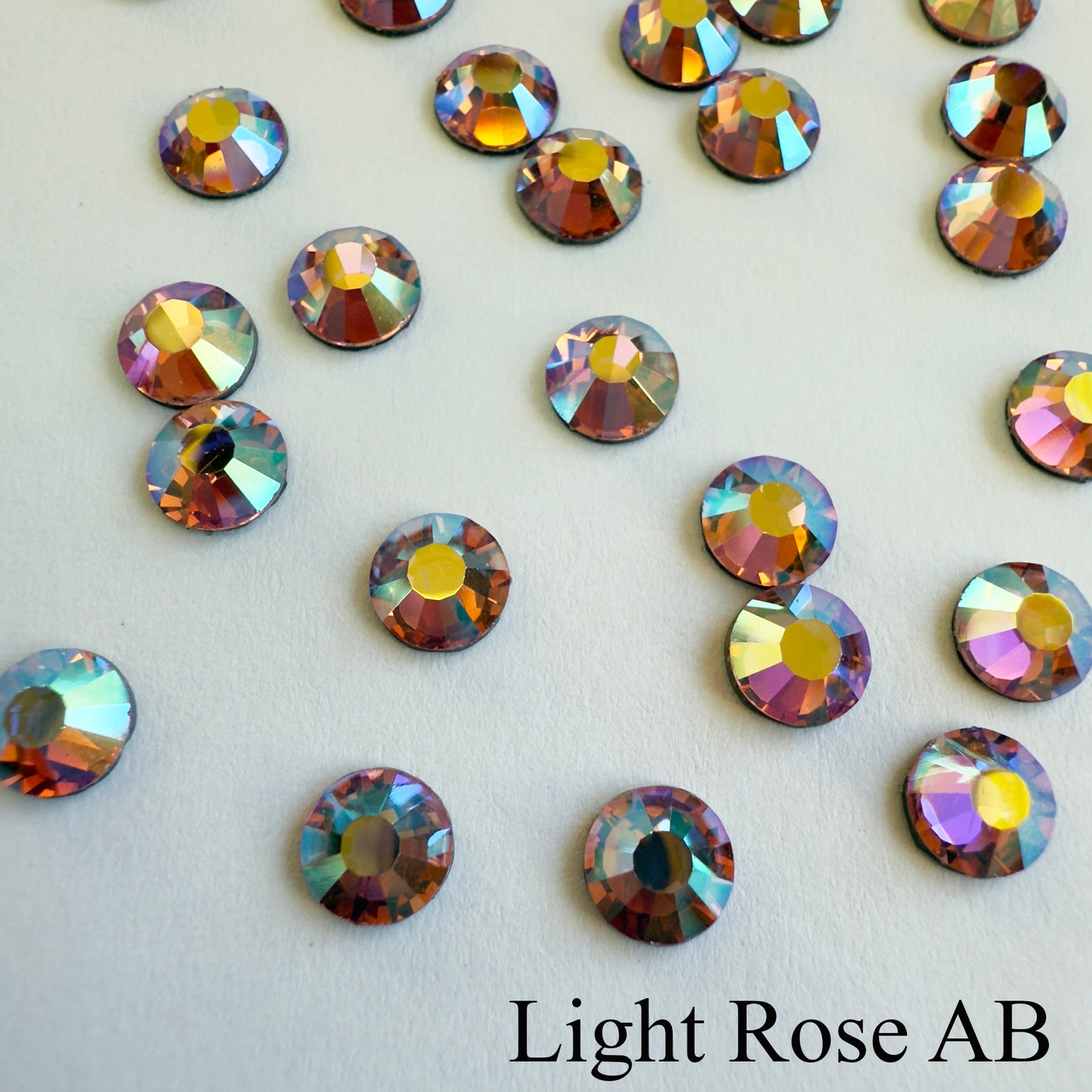 Set your own Preciosa Rose Montees 20ss (4.6-4.8mm) - Pkg of 25 settings & 25 flat back stones