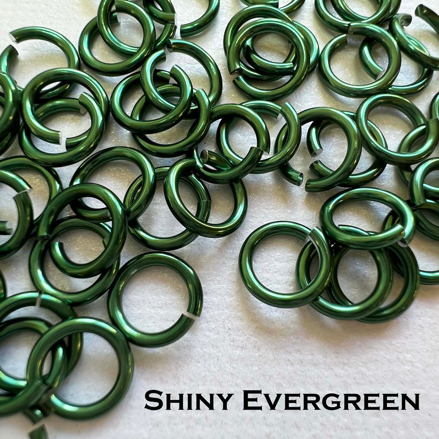 20g 7/64" Jump Rings SHINY (AWG) ID: 2.8mm- choose color & quantity