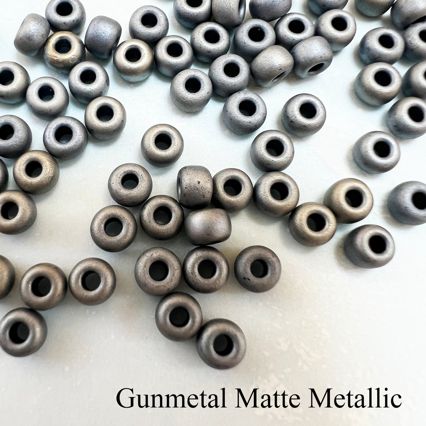 6_0 Miyuki Matte Metallic Seed Beads - Choose Color