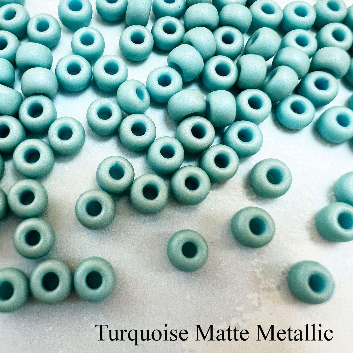 6_0 Miyuki Matte Metallic Seed Beads - Choose Color