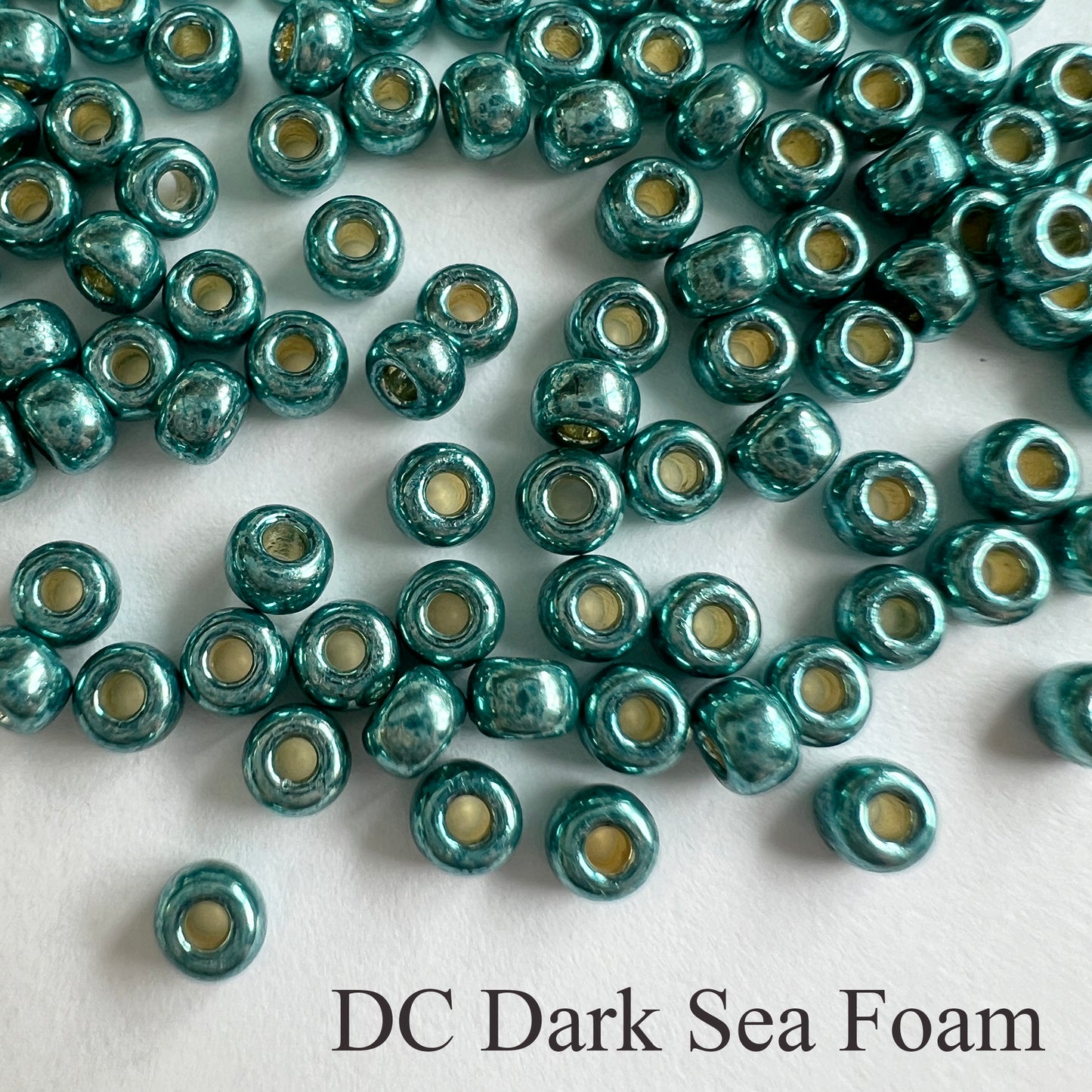 8/0 Miyuki and Toho Metallic Finish Seed Beads