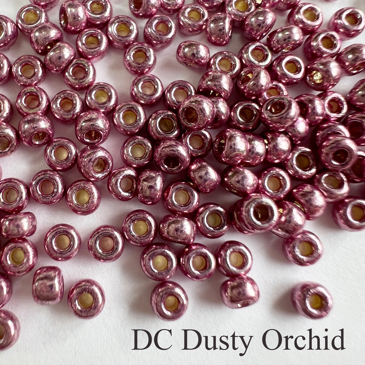 8/0 Miyuki and Toho Metallic Finish Seed Beads