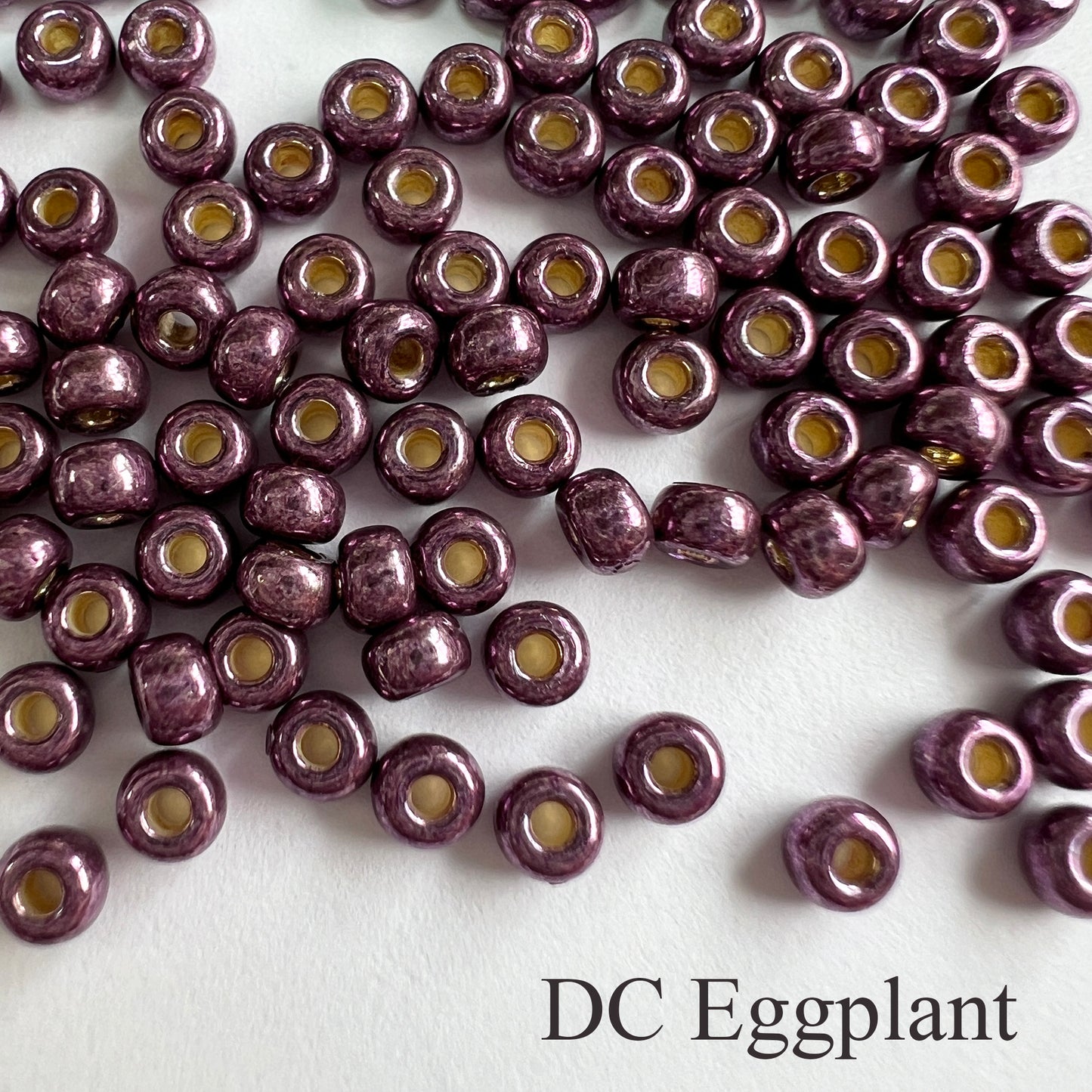 8/0 Miyuki and Toho Metallic Finish Seed Beads