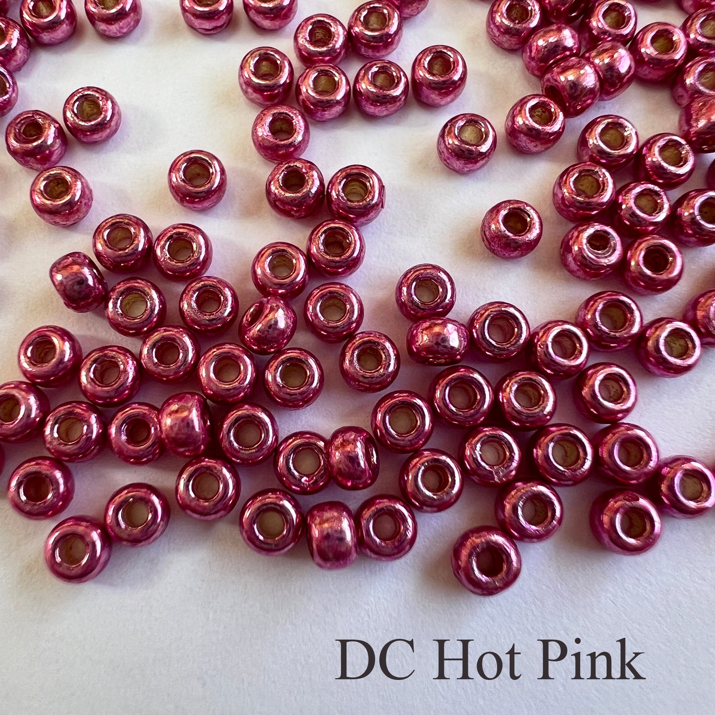 8/0 Miyuki and Toho Metallic Finish Seed Beads