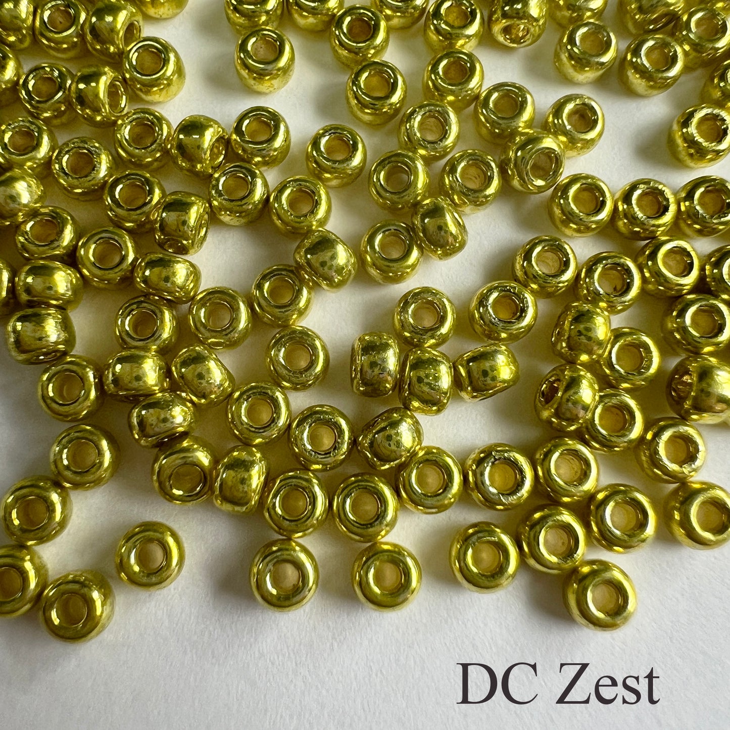 8/0 Miyuki and Toho Metallic Finish Seed Beads