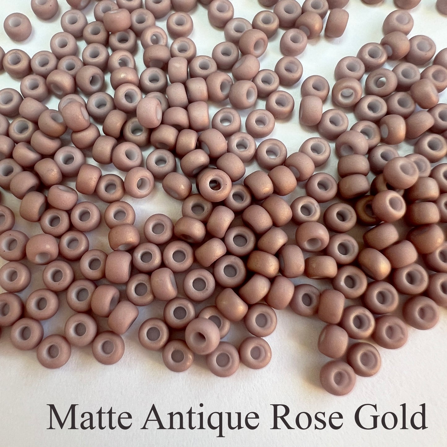 8/0 Miyuki Matte Seed Beads (20 grams) - choose color