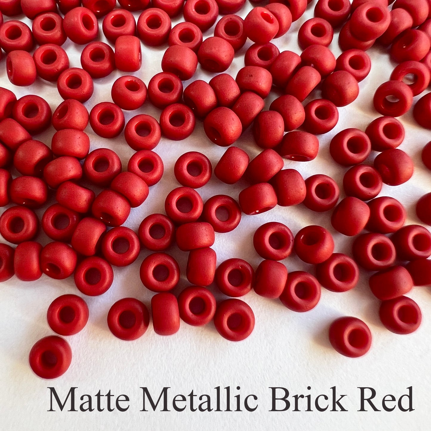 8/0 Miyuki Matte Seed Beads (20 grams) - choose color