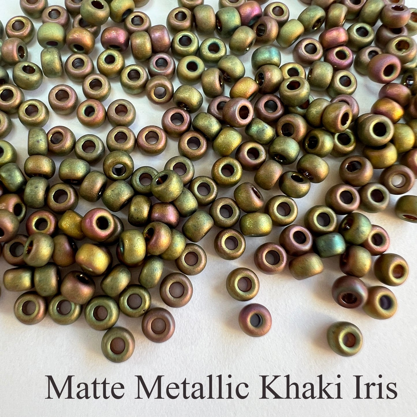 8/0 Miyuki Matte Seed Beads (20 grams) - choose color