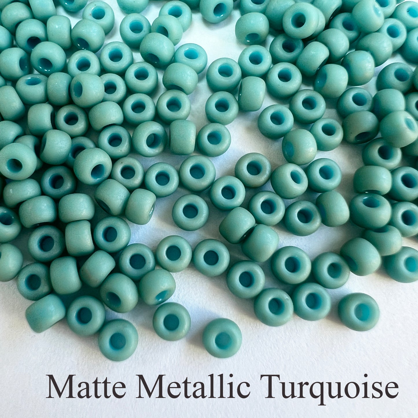 8/0 Miyuki Matte Seed Beads (20 grams) - choose color