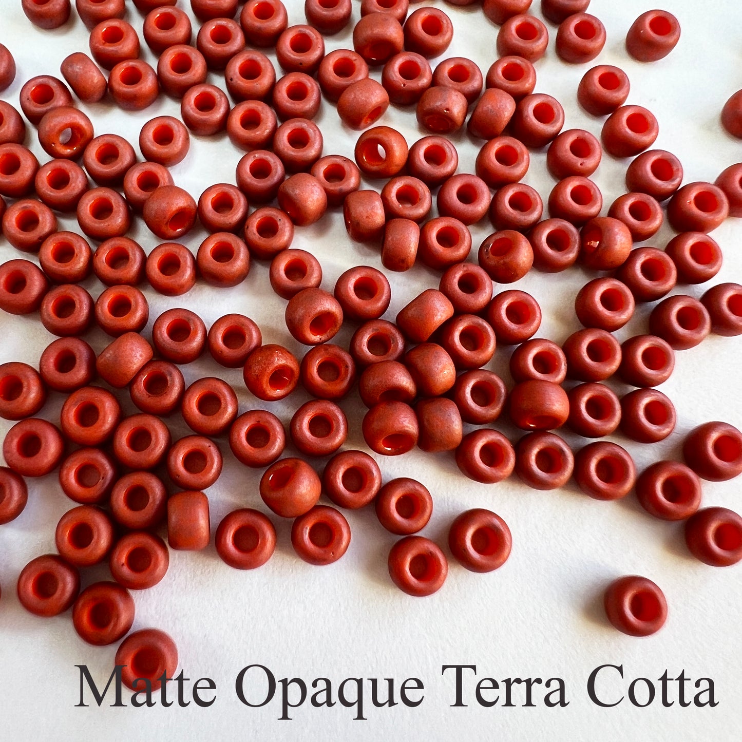 8/0 Miyuki Matte Seed Beads (20 grams) - choose color