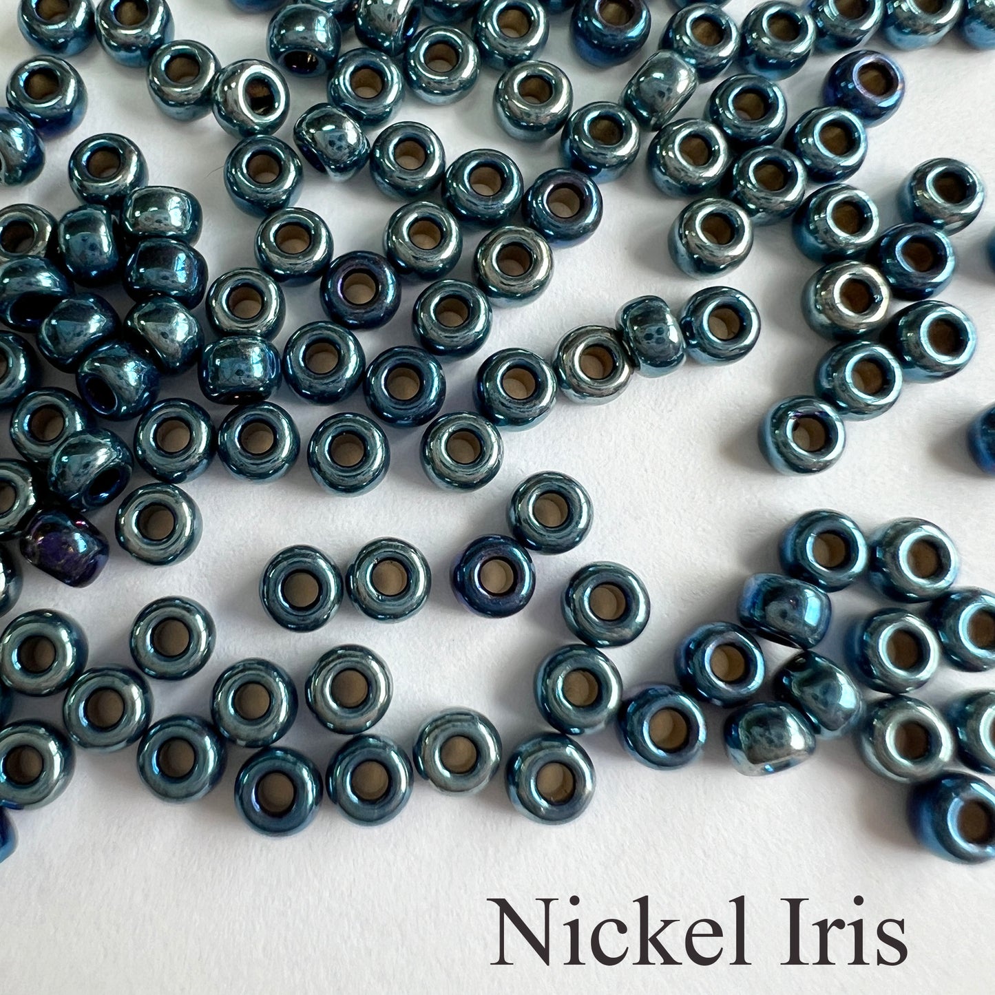 8/0 Miyuki and Toho Metallic Finish Seed Beads