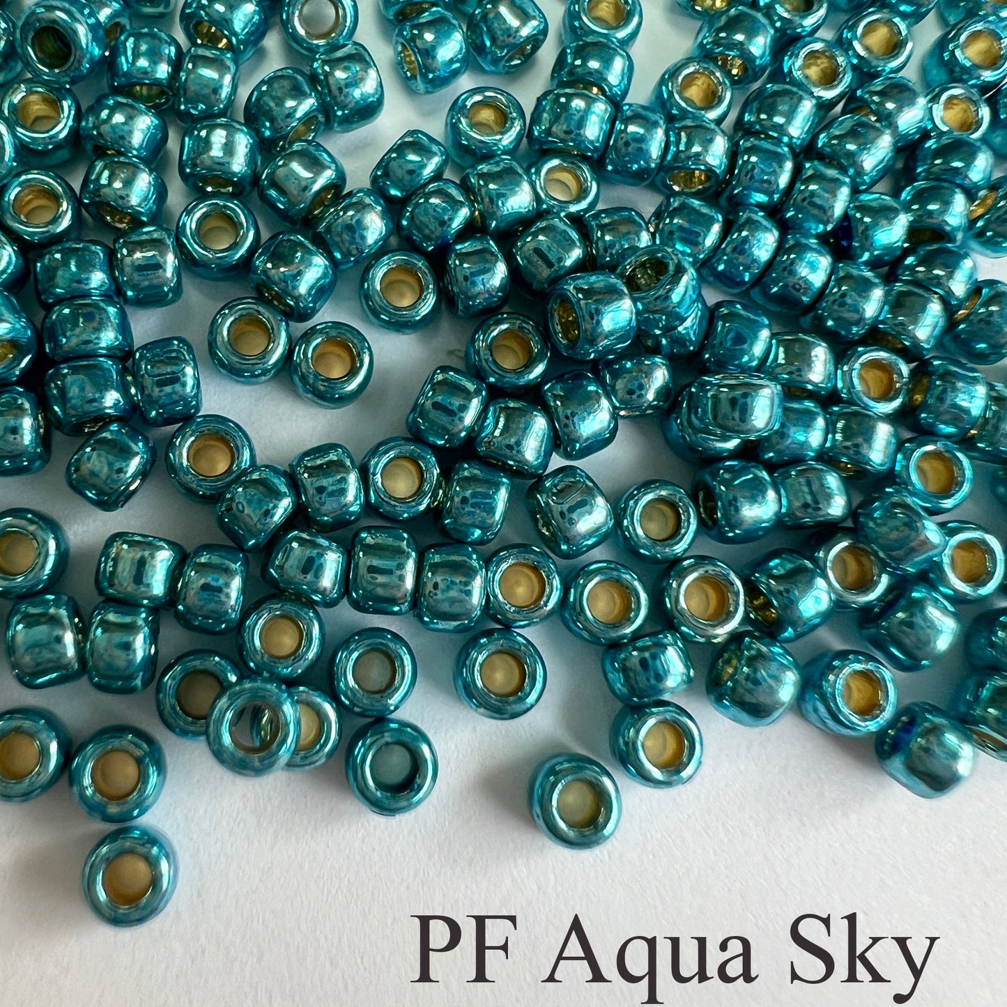 8/0 Miyuki and Toho Metallic Finish Seed Beads