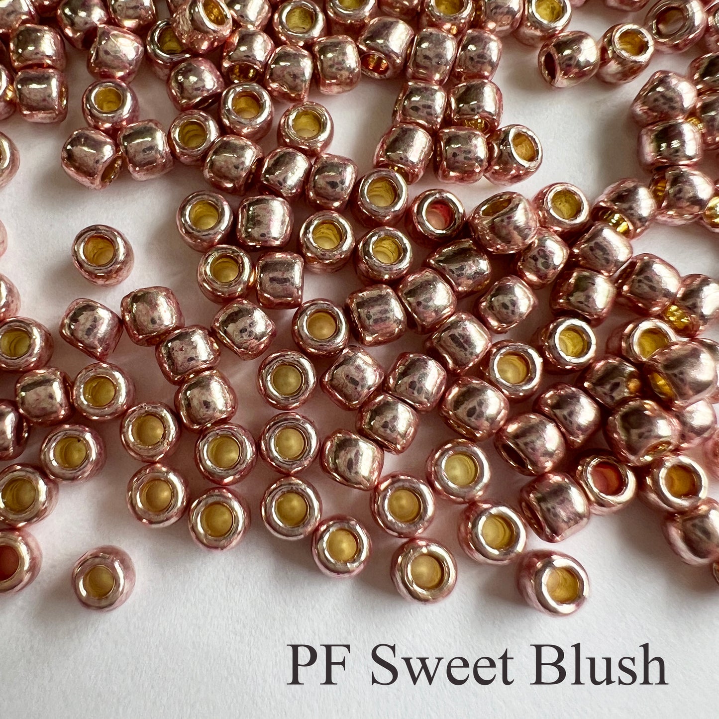 8/0 Miyuki and Toho Metallic Finish Seed Beads