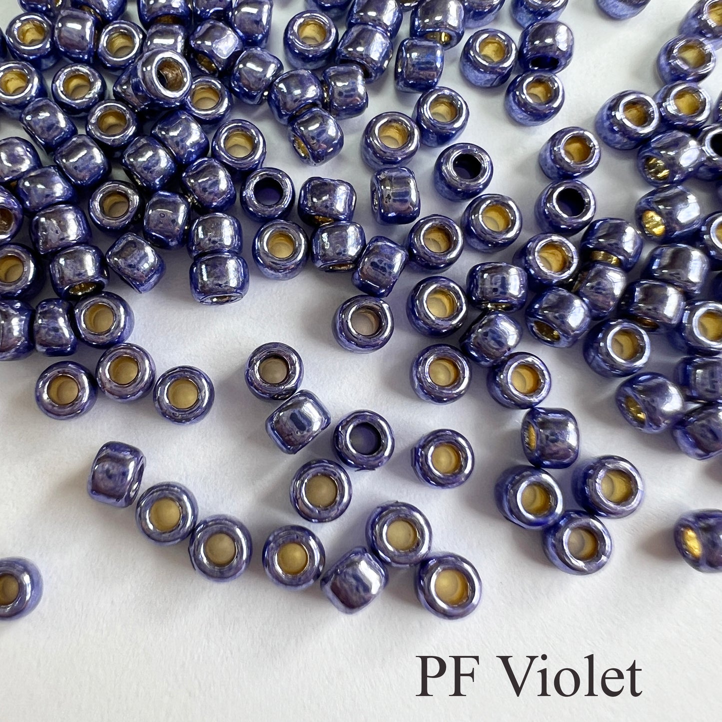 8/0 Miyuki and Toho Metallic Finish Seed Beads