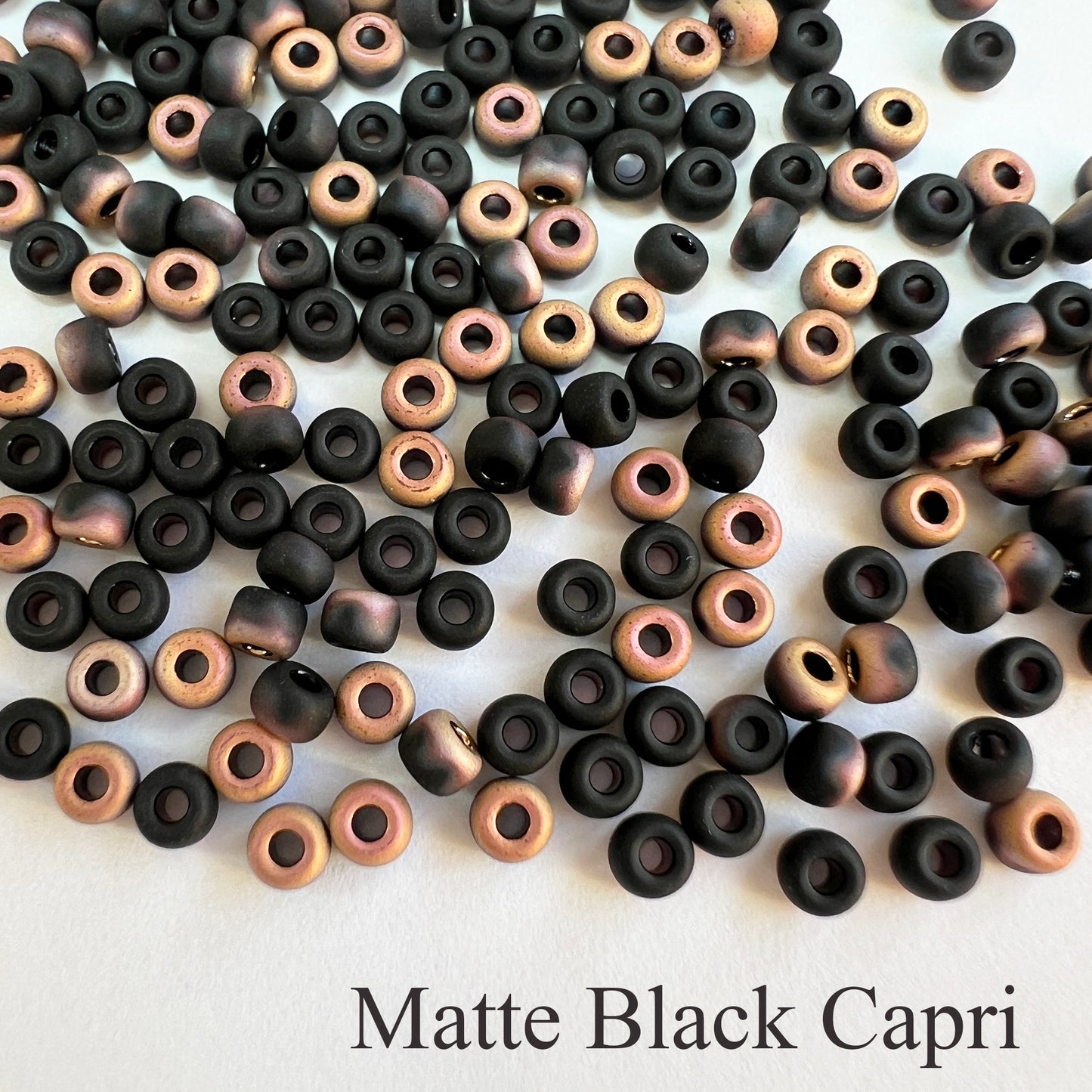 8/0 Miyuki Matte Seed Beads (20 grams) - choose color