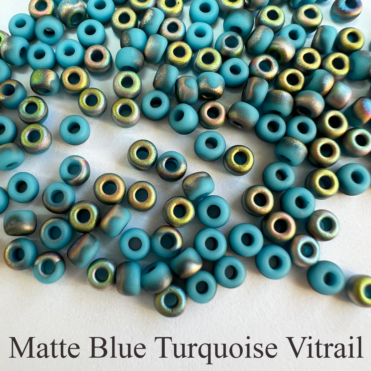 8/0 Miyuki Matte Seed Beads (20 grams) - choose color