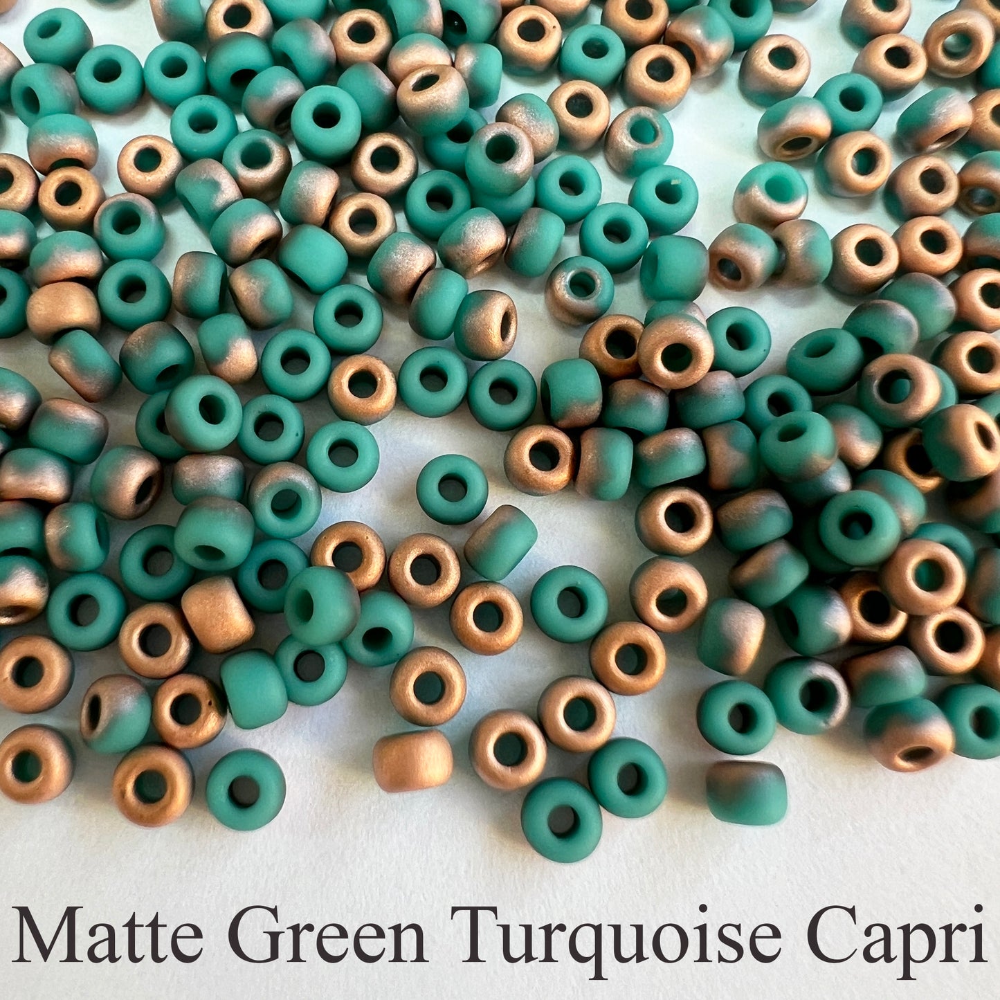 8/0 Miyuki Matte Seed Beads (20 grams) - choose color