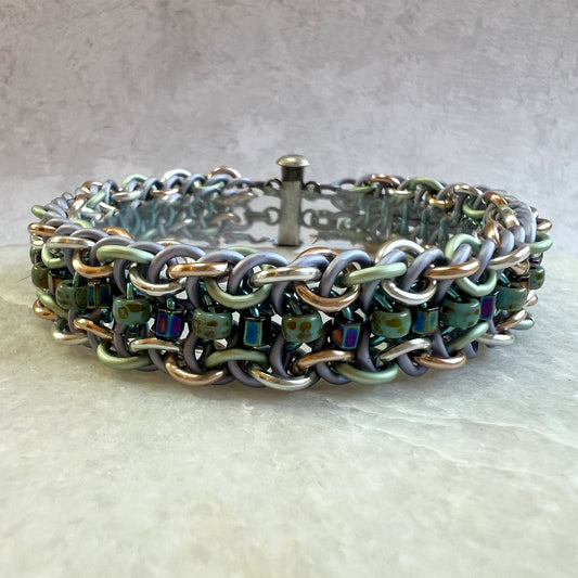 Beaded Berus Bracelet Kit with Video Class - Mermaid Mix