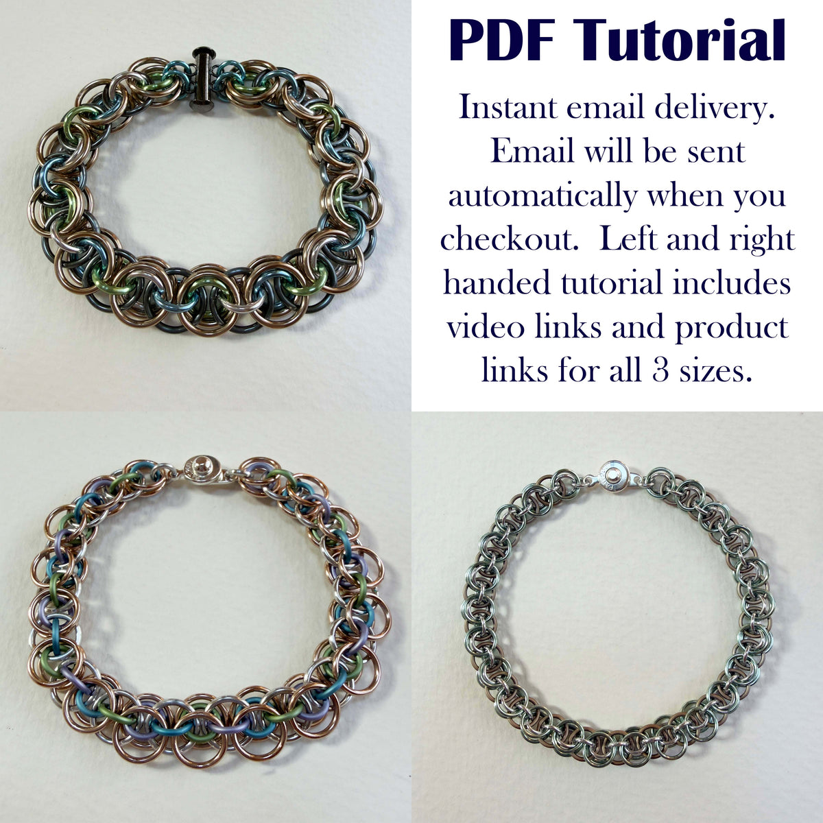 Callisto Chain PDF Tutorial & Video Class - Left & Right Handed Versions