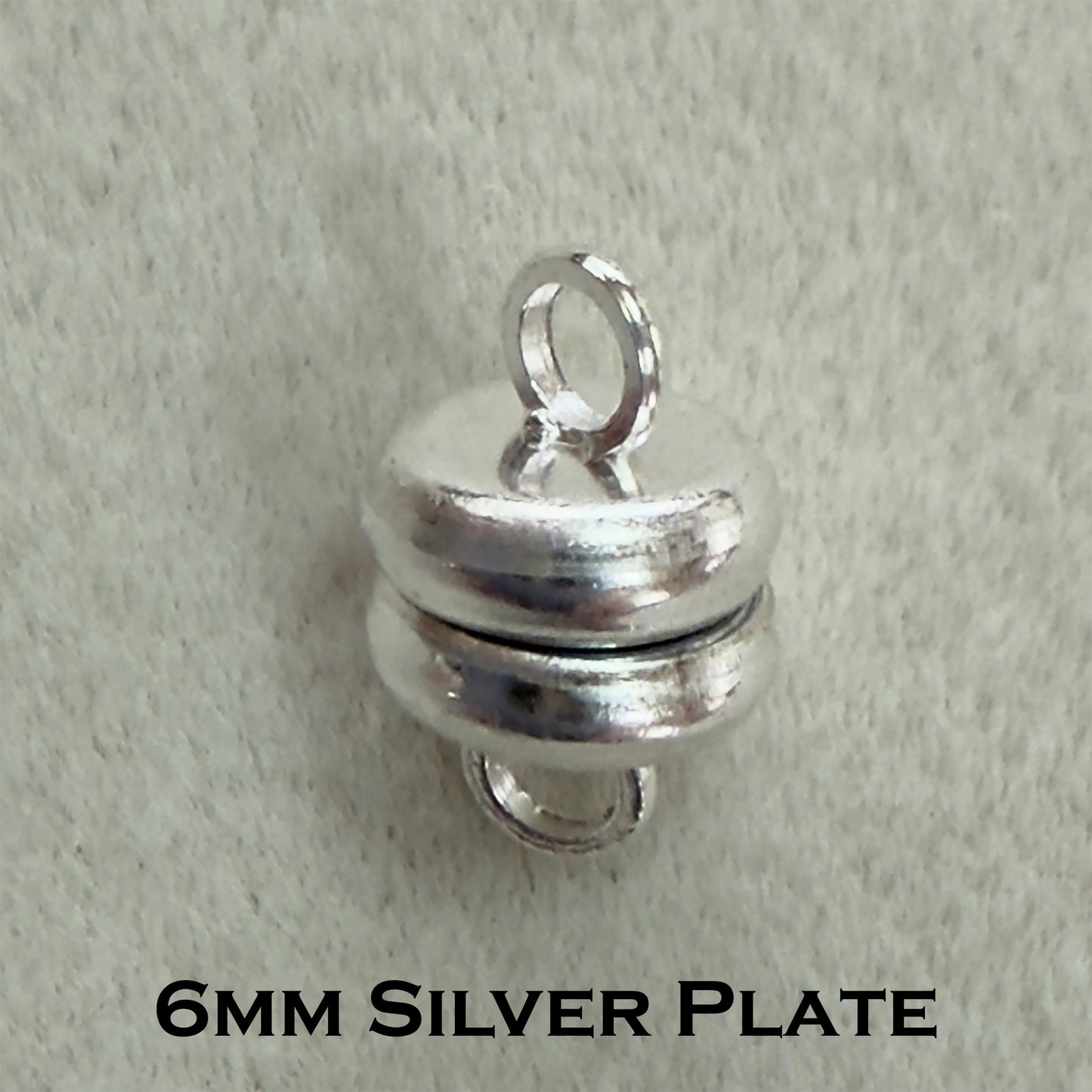 Magnetic Clasps 1 Hole (1 piece) - choose style and finish