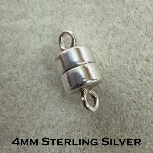 Magnetic Clasps 1 Hole (1 piece) - choose style and finish